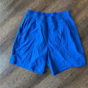 Lululemon men’s Pace Breaker liner less 7 inch Vibrant Blue Athletic Shorts